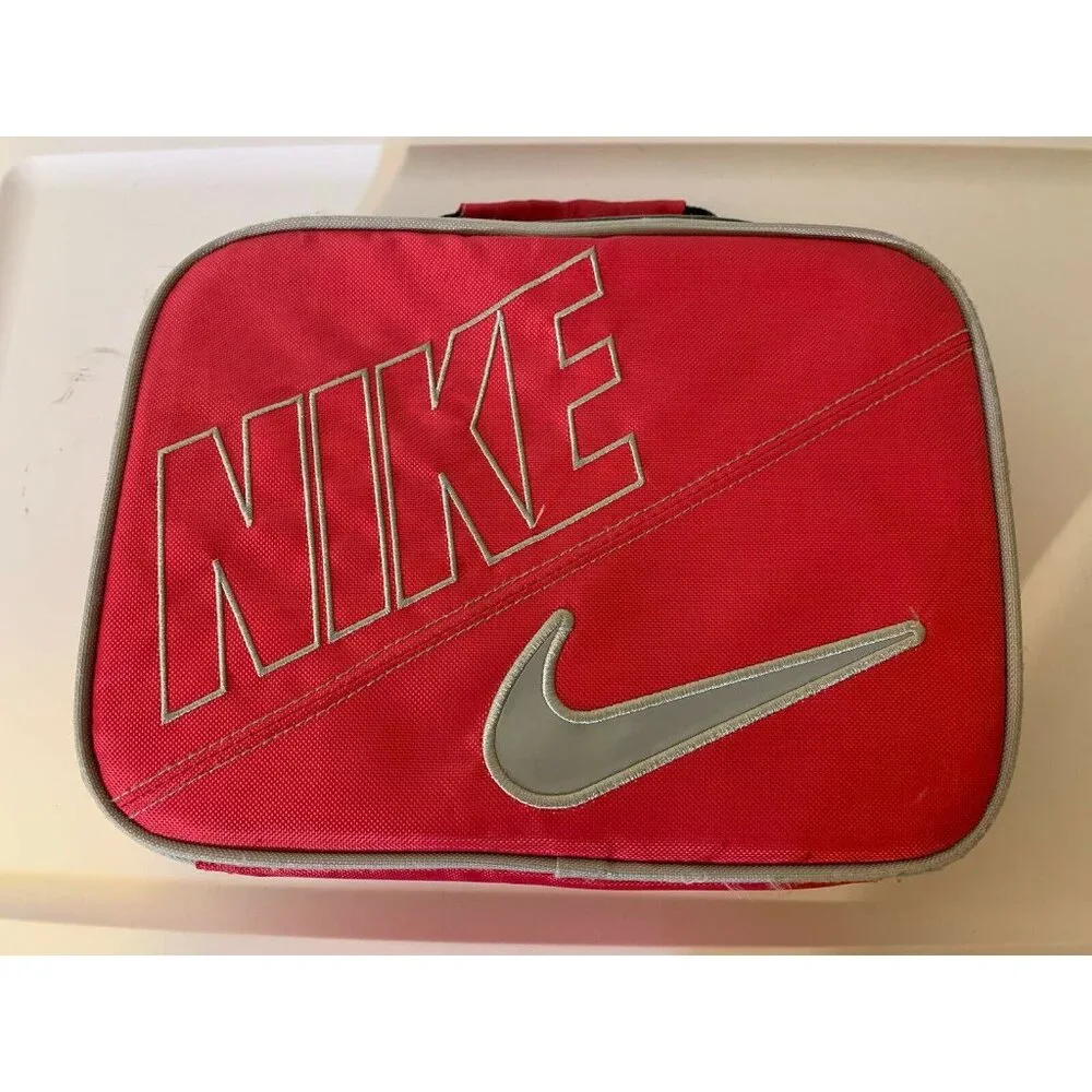 NIKE Swoosh‎ PINK FORCE Insulated Soft Lunch Box Bag TOTE
